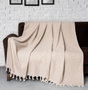 L'essentiel linge de maison Funda de Sofá Beige 170 x 300 cm Algodón 100% 274 gr/m²